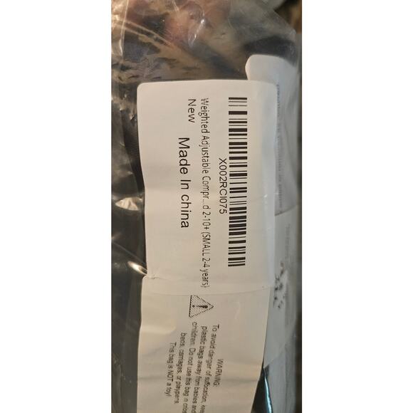 Weighted Compression Vest - Size Small (2-4 yrs) - New - Picture 4 of 4